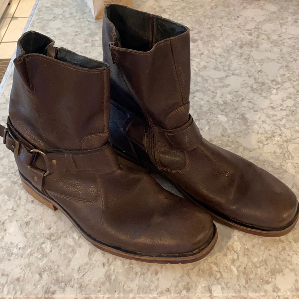 Rw By Robert Wayne Men's Conroy Motorcycle boots